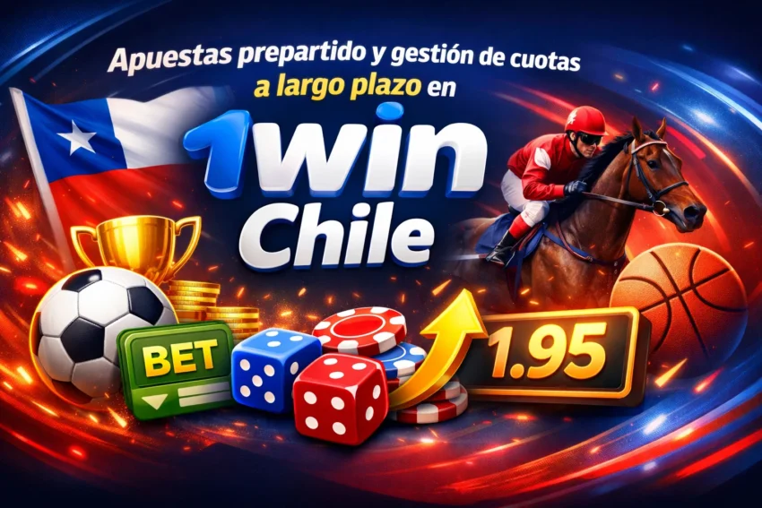 Apuestas prepartido y gestión de cuotas a largo plazo en 1win Chile